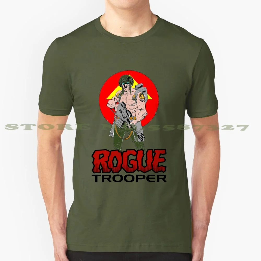 

Trooper Fashion Vintage Tshirt T Shirts Rogue Trooper 2000Ad Comic Judge Dredd Co