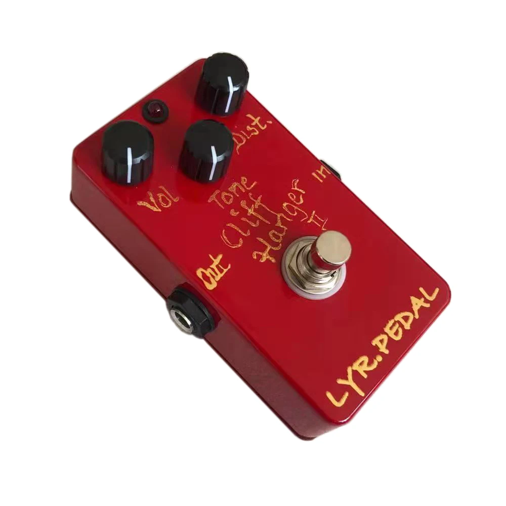 LYR PEDALS（LY-ROCK）,CH2 Dist Pedal,High Gain distortion pedal,electric guitar classic effector pedal,red,True bypass enlarge