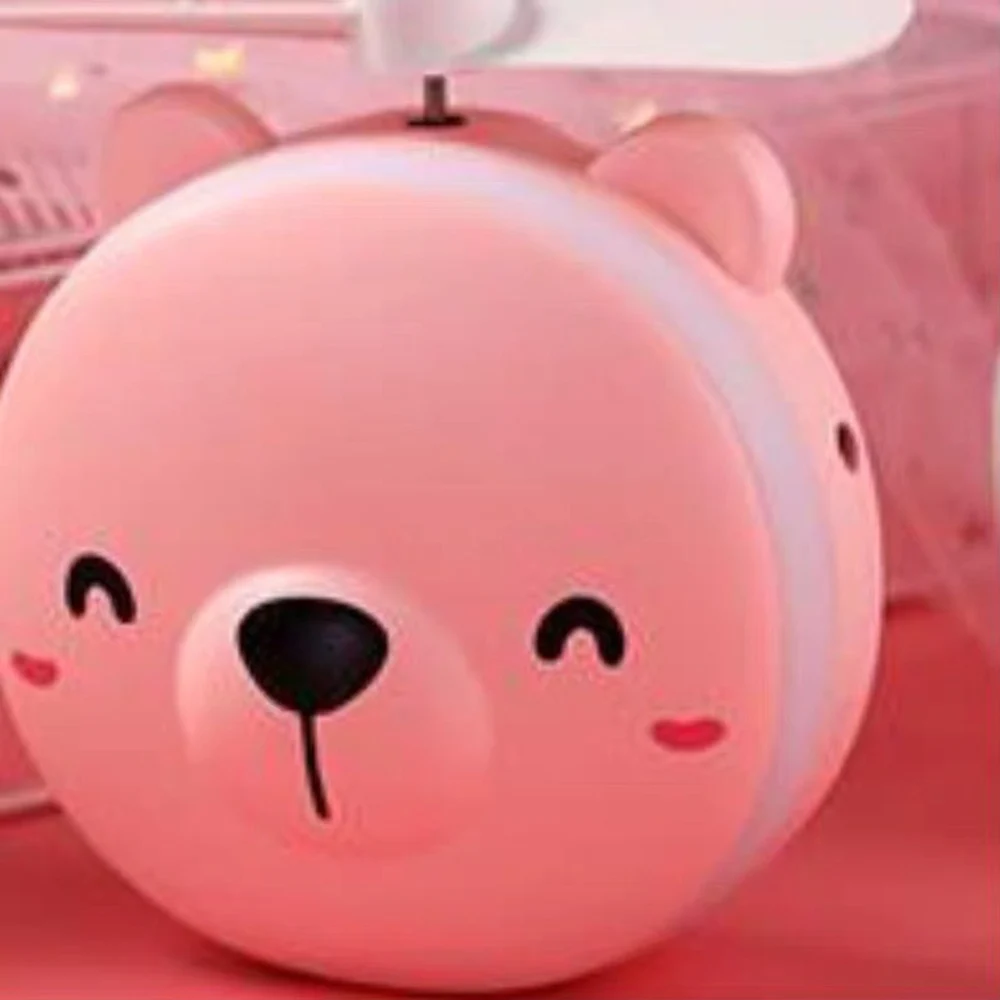 Мультяшный креативный мини зарядный USB портативный маленький вентилятор с