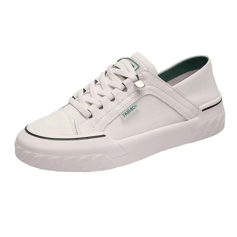 Белые женские кроссовки SWQZVT на весну-лето женская повседневная обувь из