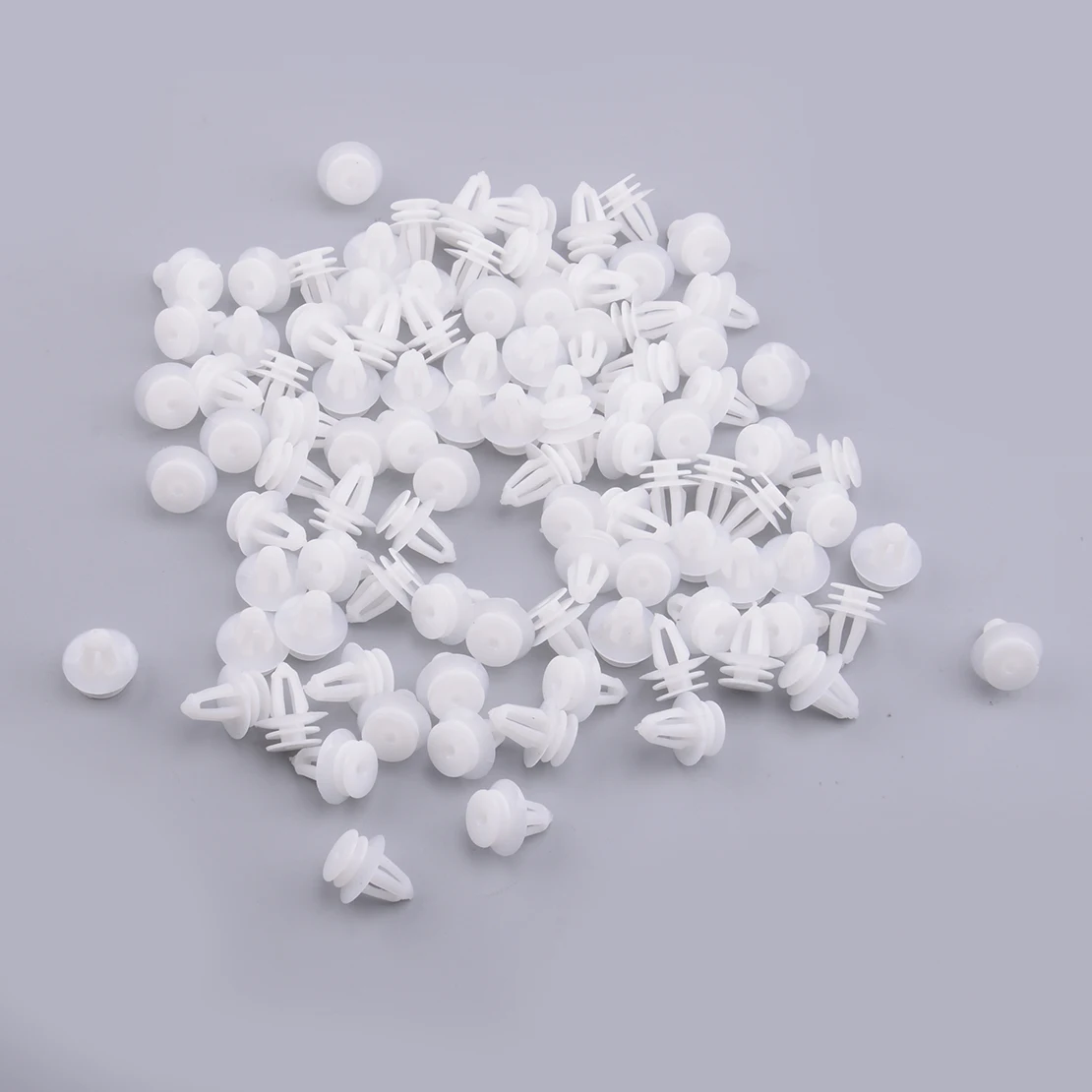 

Универсальный 100 шт. двери Панель отделкой пуш-ап заклепки зажим фиксатор крепления жидкость для снятия автомобиля Пластик белый для 8,3 мм о...