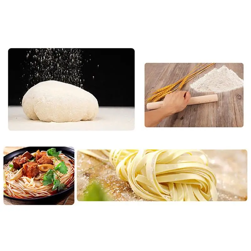 

1pc Solid Color Natural Wood Rolling Pin Fondant Cake Decoration Rollers Dough Roller For Kitchen Cooking Cocina Accesorio