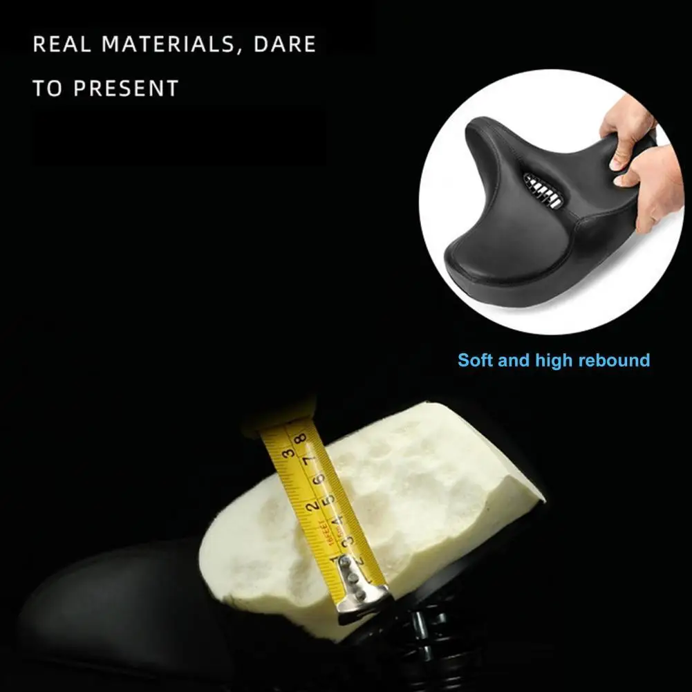 

Waterproof Thickened Shock Absorption Spring Lightweight Bike Cushion for MTB