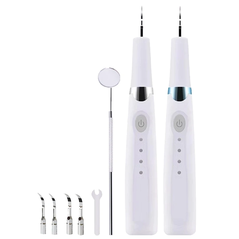

Plug in style Vibrition Sonic Dental Scaler Real ultrasonic dental stone remover Household intelligent portable dental cleaner