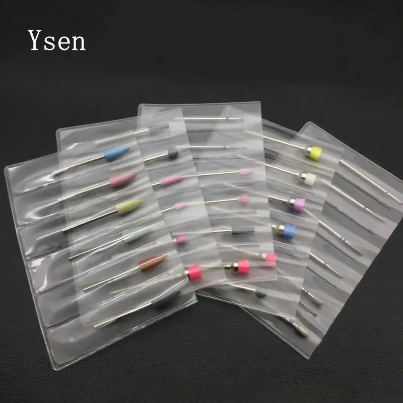 

5 Types Nail Drill Set Milling Cutter for Manicure Electric Machine Rotary Bits Cuticle Clean Tools Pedicure Accessories