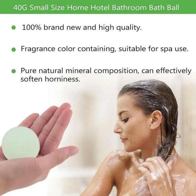

1pc 5g Small Bath Bomb Body Spa Stress Relief Moisturize Shower Cleaner Handmade Bubble Ball Skin Whiten Flagrance Salts Bombs