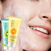 kiwi fruit cleansing facial cleanser moisturizing orange foam hydrating men and women skin care products 120g1pcs