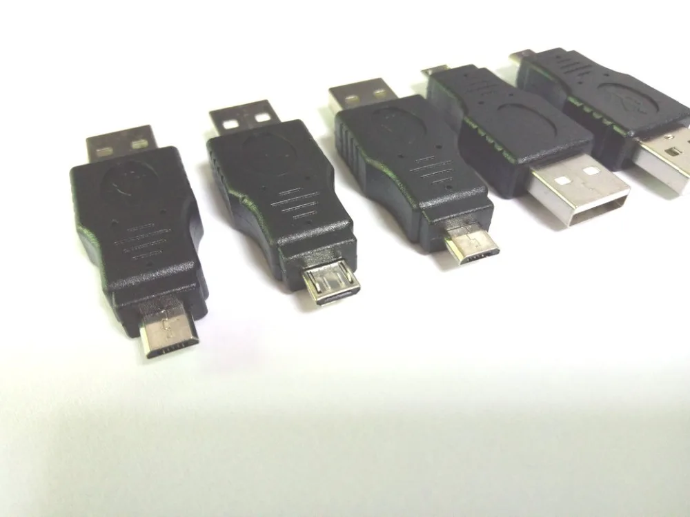 100 шт./партия переходники с USB 2 0 А папа на Micro B 5 Pin | Обустройство дома