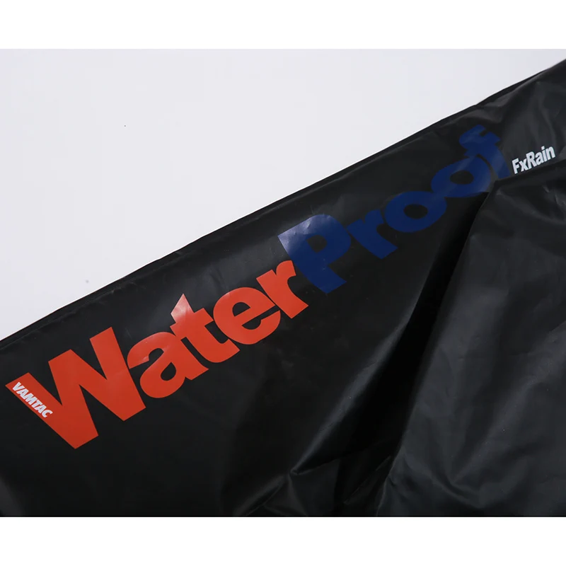 Мужская непромокаемая куртка в стиле хип-хоп черная Водонепроницаемая ветровка