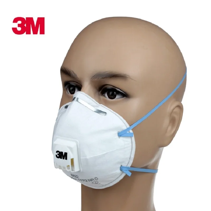 

3M 8822 FFP2 Anti-particulate Mask Convex Shape Shell Filtering Respiratory Masks with Valve against Irritating Dust PM2.5 Haze