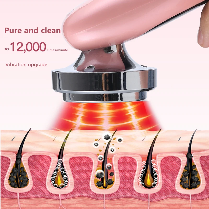 Ultrasonic Beauty Introduction Instrument Face Cleansing Massage Skin Care Products Importer Face-Lift and Firming Tool | Красота и