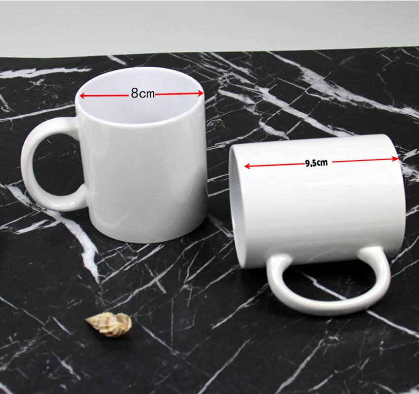 Coffee Cup Custom White Cup DIY Your Favorite Photo or Logo or Text Can Be Given To Friends and Family Creative Thermal Transfer