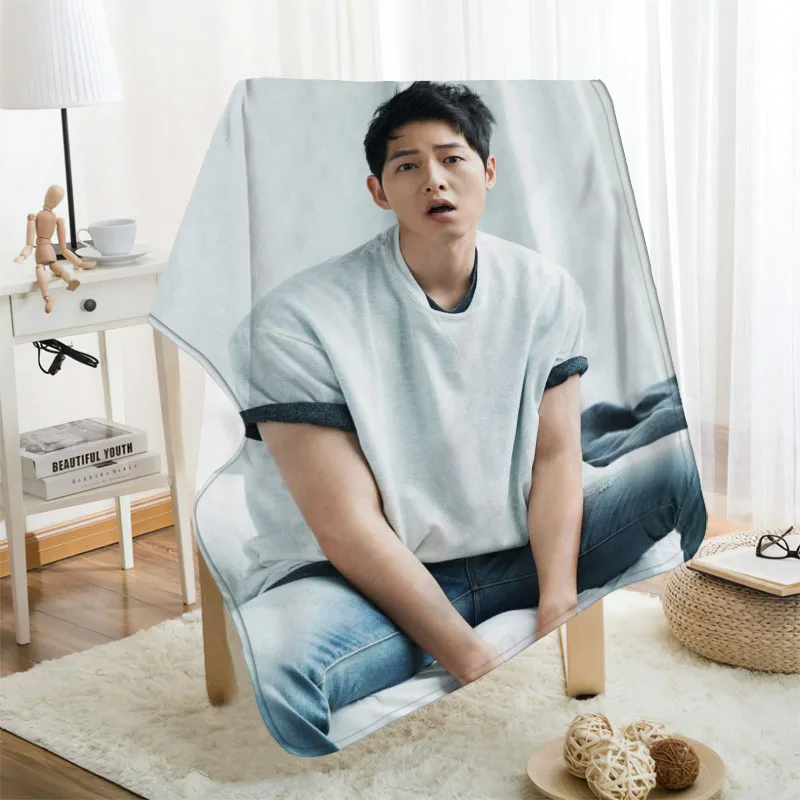Prezzo Musife Custom Song Joong Ki Flanella Coperta Progetta La Tua Coperta Coperte Di Flanella Per Divano Dropshipping Fai Da Te
