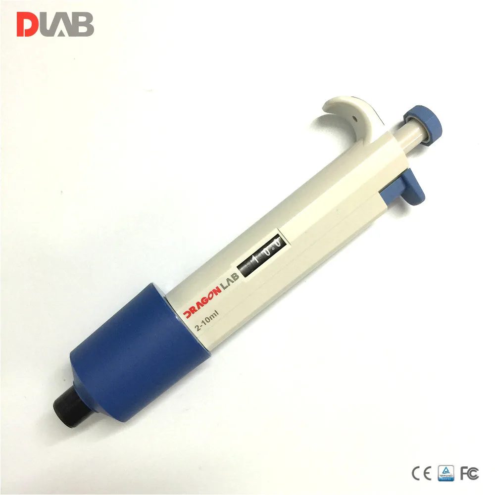 Механический дозатор TopPette DLab одноканальная Пипетка с регулируемым объемом