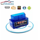 ELM327 V2.1 OBD2 сканер Elm 327 Автомобильный считыватель кодов для Android автомобильный детектор крутящего момента дешевле, чем V1.5