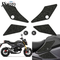 motorcycle 3d fuel tank pad tank grip stickers protection non slip knee grip side applique sticker for honda grom msx grom msx
