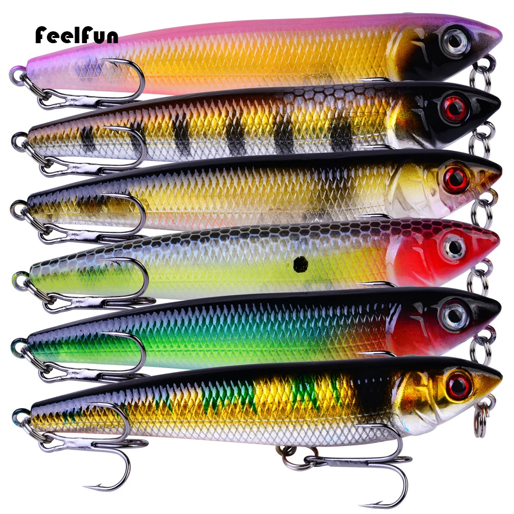 FeelFun жесткая приманка воблеры 2019 плавающие изделие карандашные приманки для