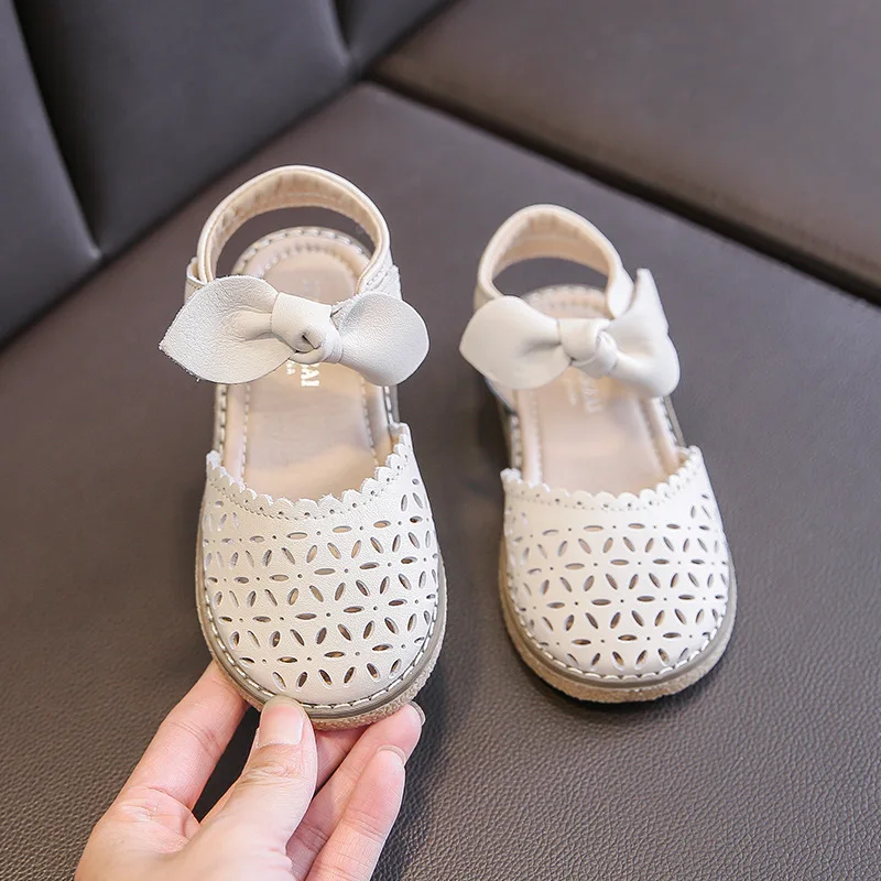 Новинка лета 2020 детские сандалии из натуральной кожи для девочек обувь принцессы