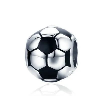 

S925 Sterling Silver Football Life Tree Hut Snowdrop Water Drop Mother Mother Beaded Bracelet Hollow Love Accessories