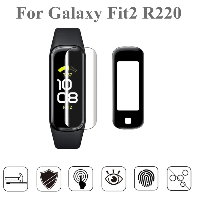 3 шт. защитная пленка для смарт-браслета Samsung Galaxy Fit 2 | Электроника