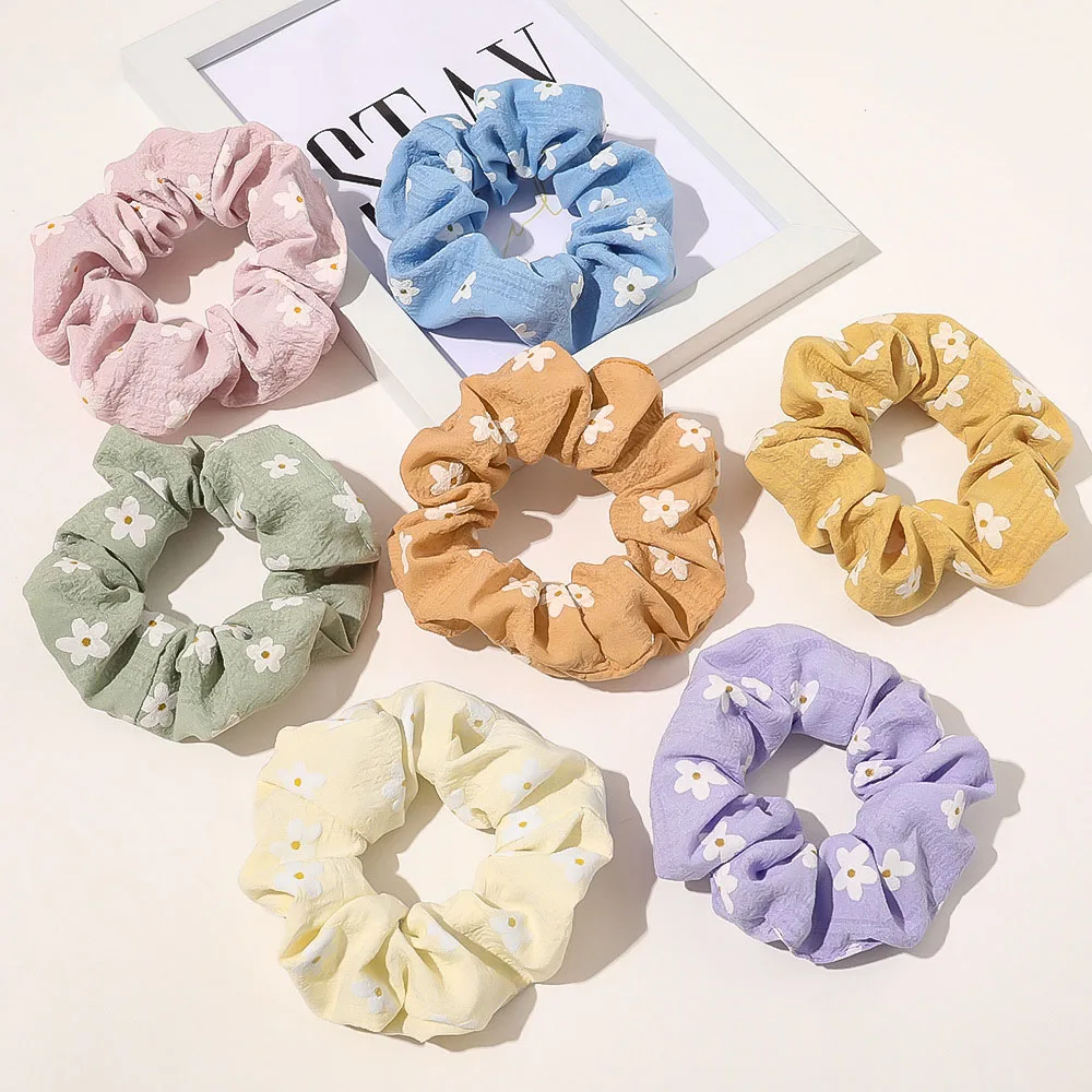 

Резинки для волос цветные конфеты цветы, 7 шт./компл., для девочек