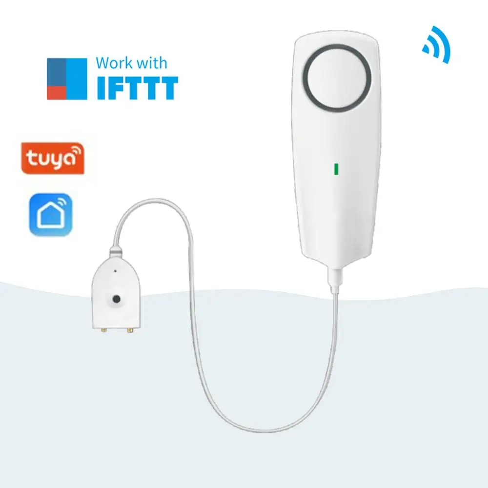 Wi Fi датчик утечки жидкости беспроводной детектор уровня воды переливания зуммер