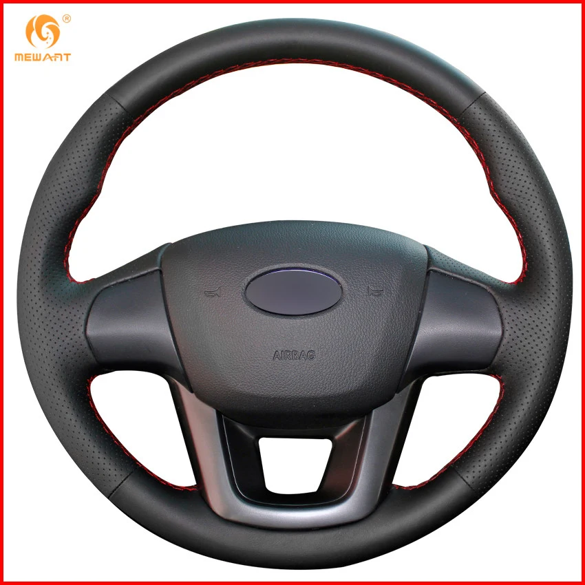 MEWANT черная искусственная кожа фотосессия для Kia K2 Rio 2011 2012 2013 аксессуары интерьера