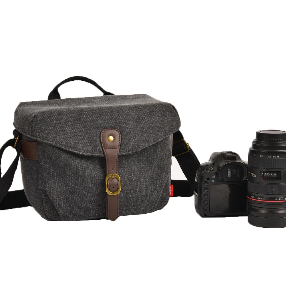 sling shoulder camera bag for canon nikon digital dslr photo pack case waterproof outdoor travel photography backpack free global shipping