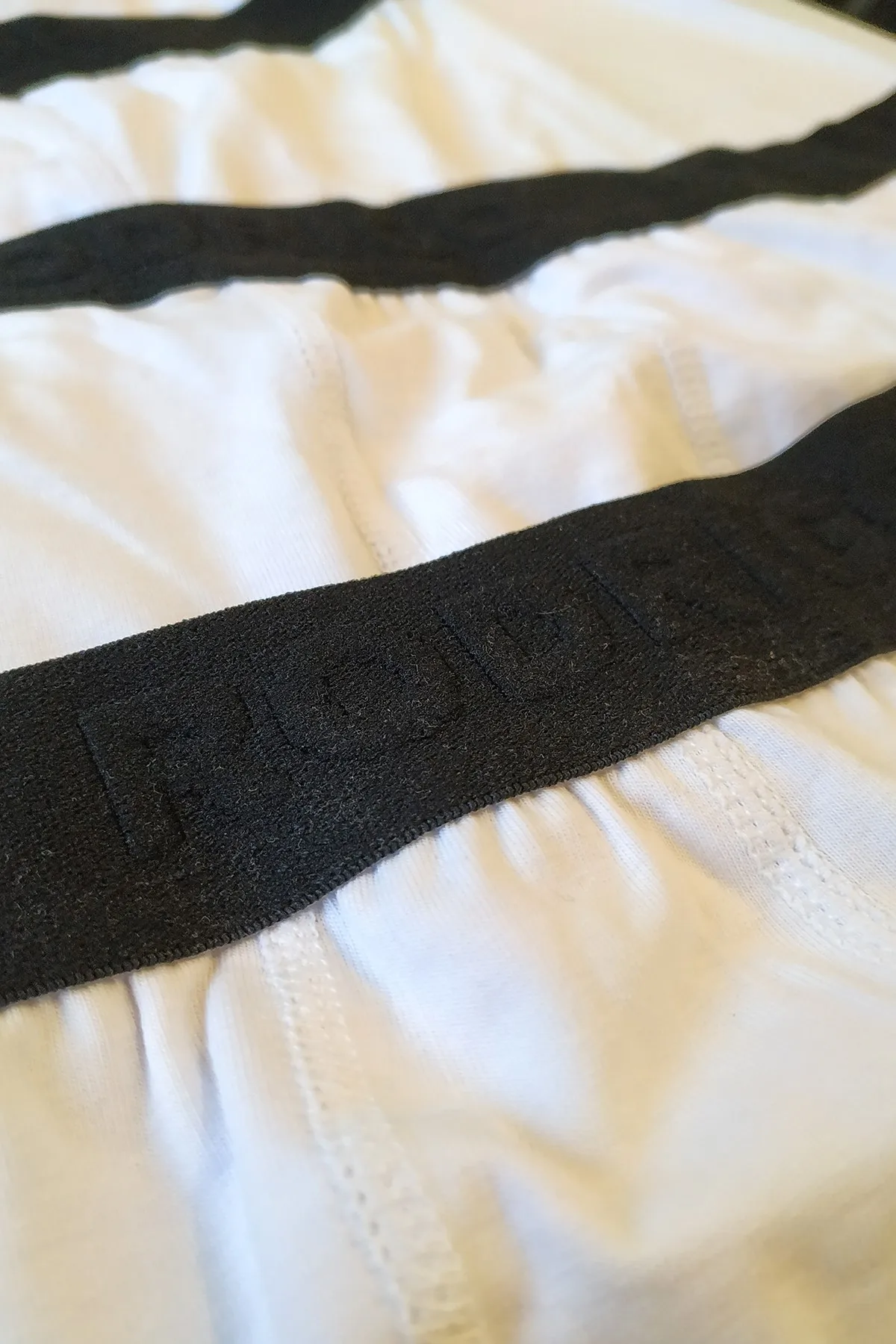 

Mens White Straight 5 Pack Boxer