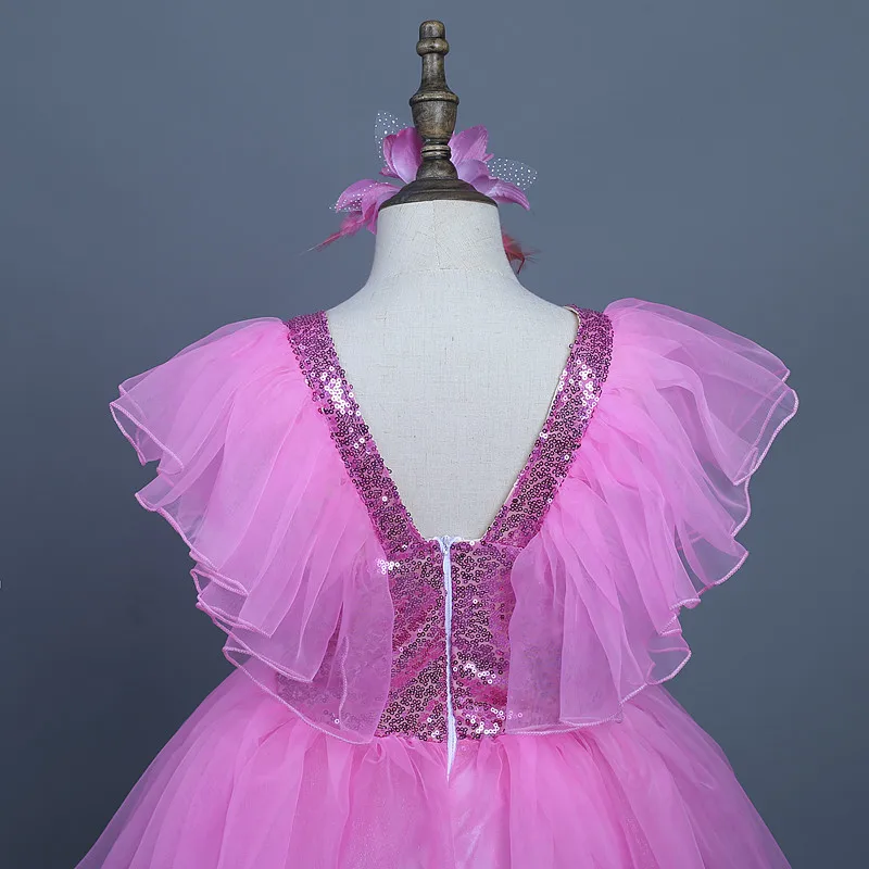 

Wedding Dresses Family Look Dress Set Mom Baby Outwear Girl Clothing Tulle Christmas Matching Mother Daughter Outfit Dress