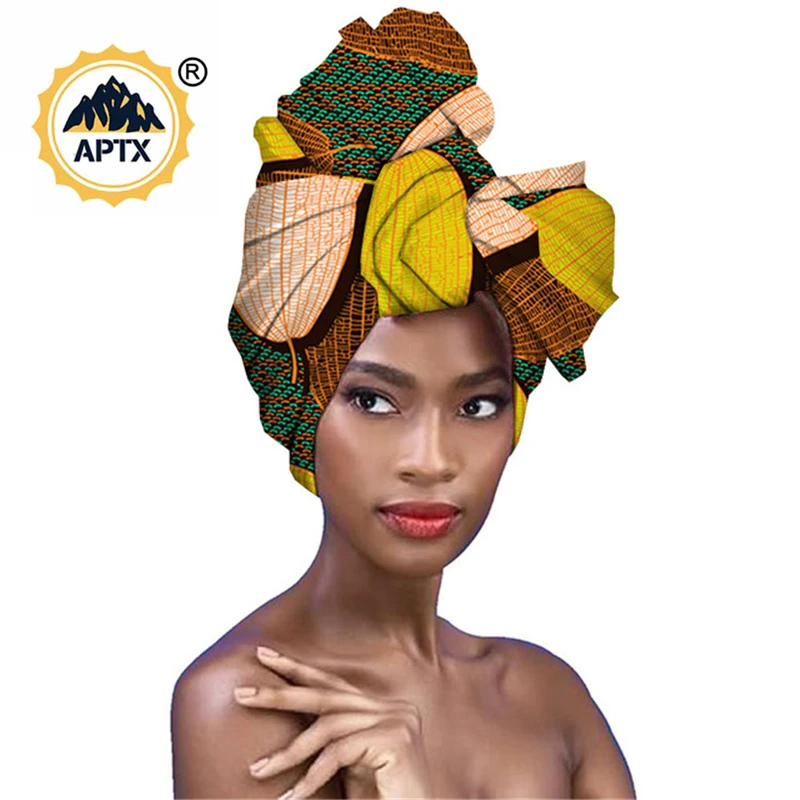 

Головные уборы из 100% хлопка с Африканским принтом Анкара, дизайнерские головные уборы на заказ, женские африканские головные уборы a18003