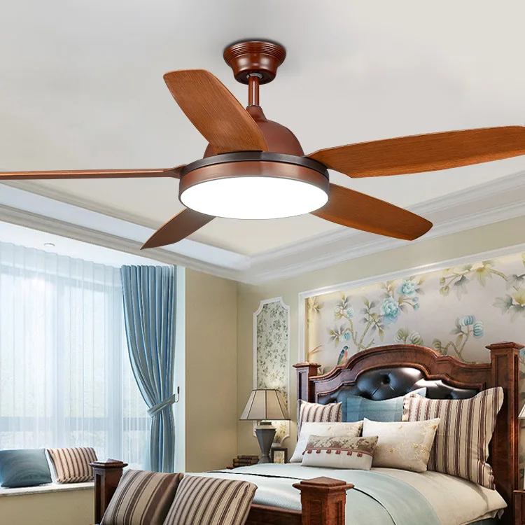 

Simple restaurant fan light American fan light decorative lighting home ceiling fan light led fan chandelier