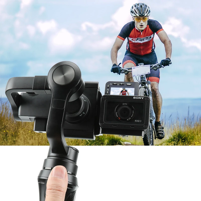 

PULUZ Switch Mount Plate Adapter Sony Stabilizer Fixed Splint for Sony RX0 II Sports Handheld Phone Gimbal Camera Accessories