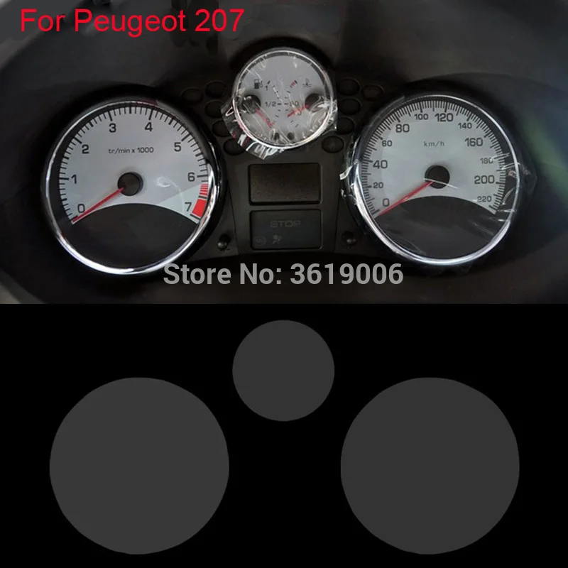 TOMMIA для Peugeot 207 2009 13 защита экрана HD 4H Защитная пленка приборной панели