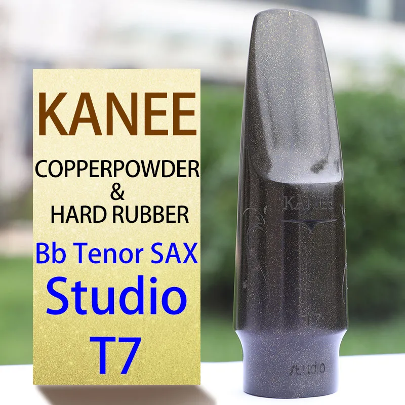 Kanee медный порошок и жесткий резиновый мундштук Eb Alto sax мундштук Bb Tenor sax мундштук Pop/Jazz - Цвет: Tenor ST T7
