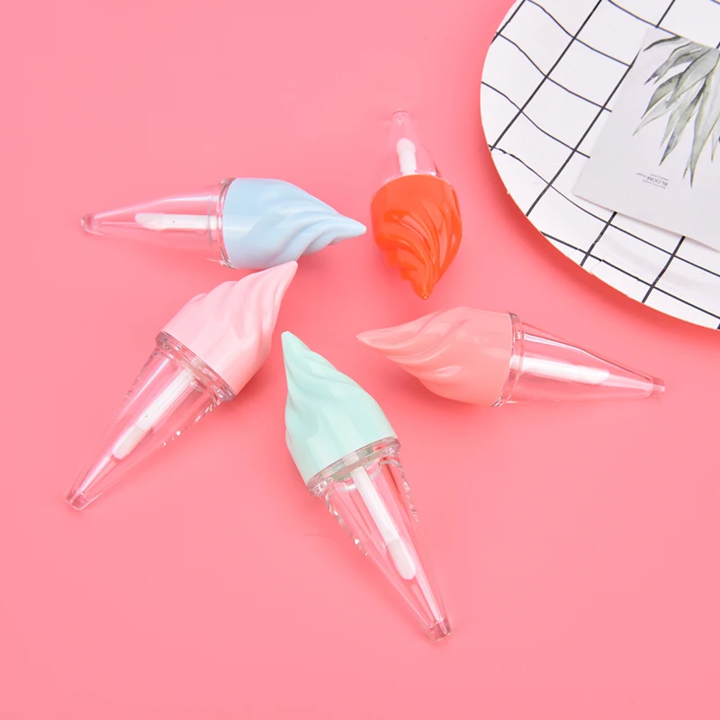 

Lipgloss Tube Bottle with Wand Clear Empty Lipstick Tube Plastic Refillable Empty Lip Gloss Tubes Lip Gloss Wholesale Tubes