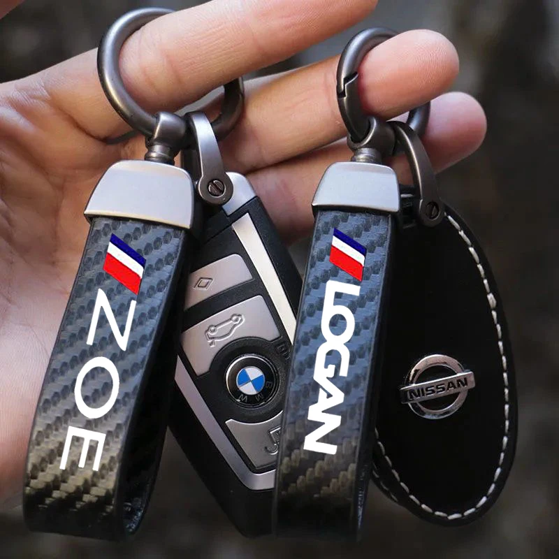 Car Keychain Key Holder Keyring Key Chains Lanyard for Keys for Clio DUSTER KADJAR LOGAN MEGANE SANDERO SCENIC TWINGO ZOE