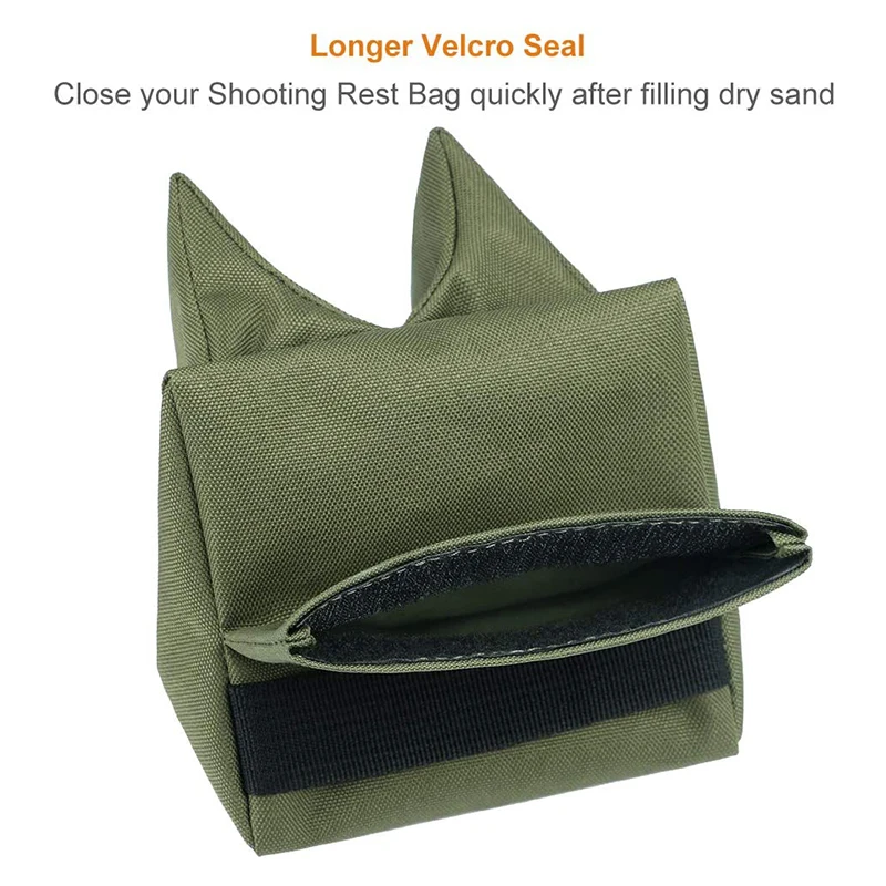 Outdoor Target Gun Front Rear Range Stand Sandbag Photography Fixed Hunting Rifle Shooting Rest Sand Bag | Спорт и развлечения