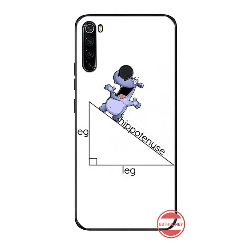 Милый Бегемот Мягкий силиконовый чехол для телефона из ТПУ xiaomi Redmi 5 5A plus 7A 8 note 2 3 4 6