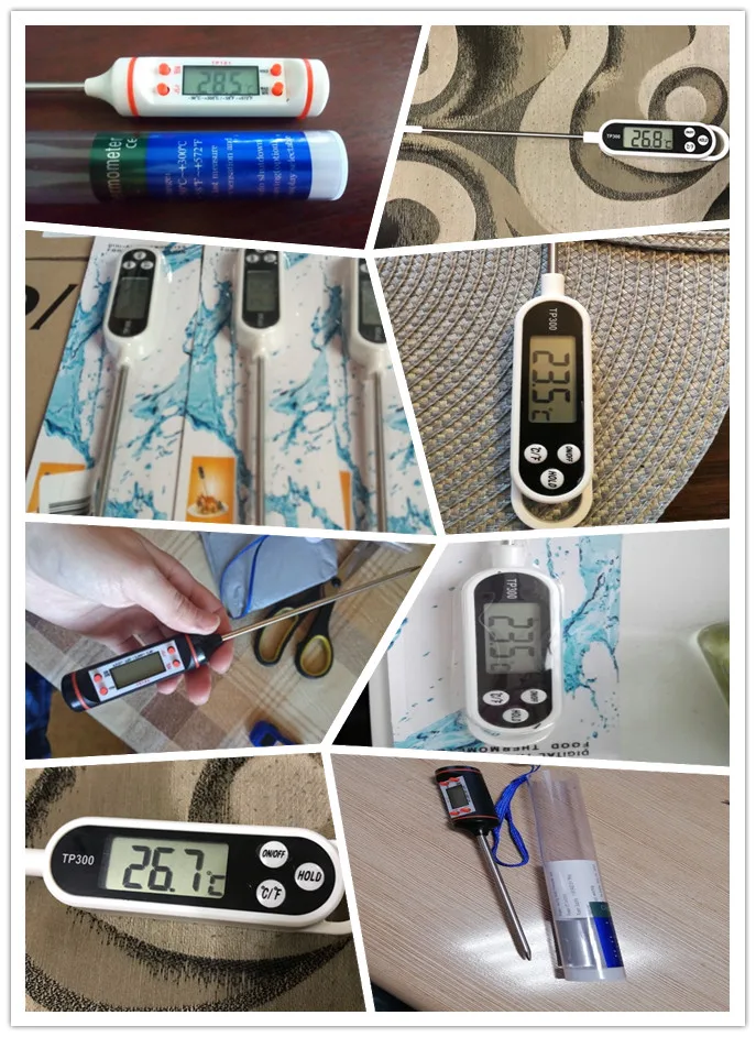 Цифровой термометр для еды Длинный зонд электронный приготовления торта супа