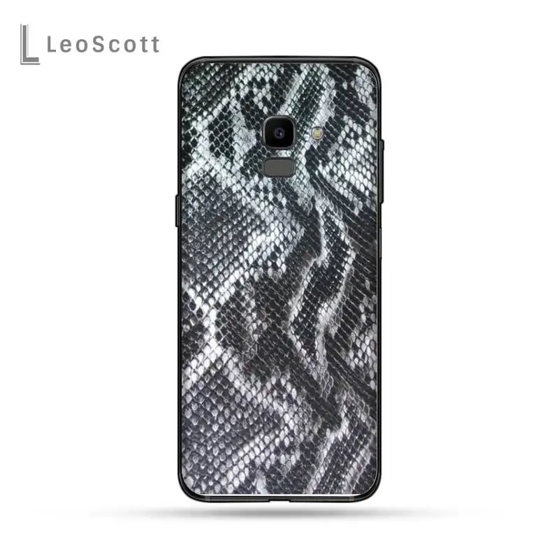 

Snake skin Phone Case For Samsung Galaxy J2 J4 J5 J6 J7 J8 2016 2017 2018 Prime Pro plus Neo duo