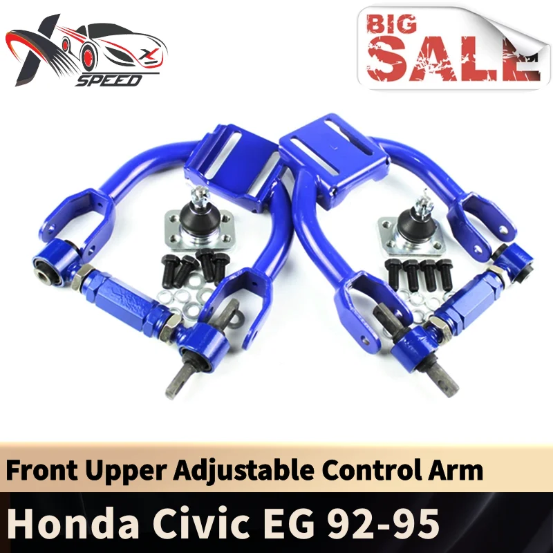 

For Honda Civic EG Control Arm CRX Rover 400 51450-SR3-023 91-95 Front Upper Adjustable