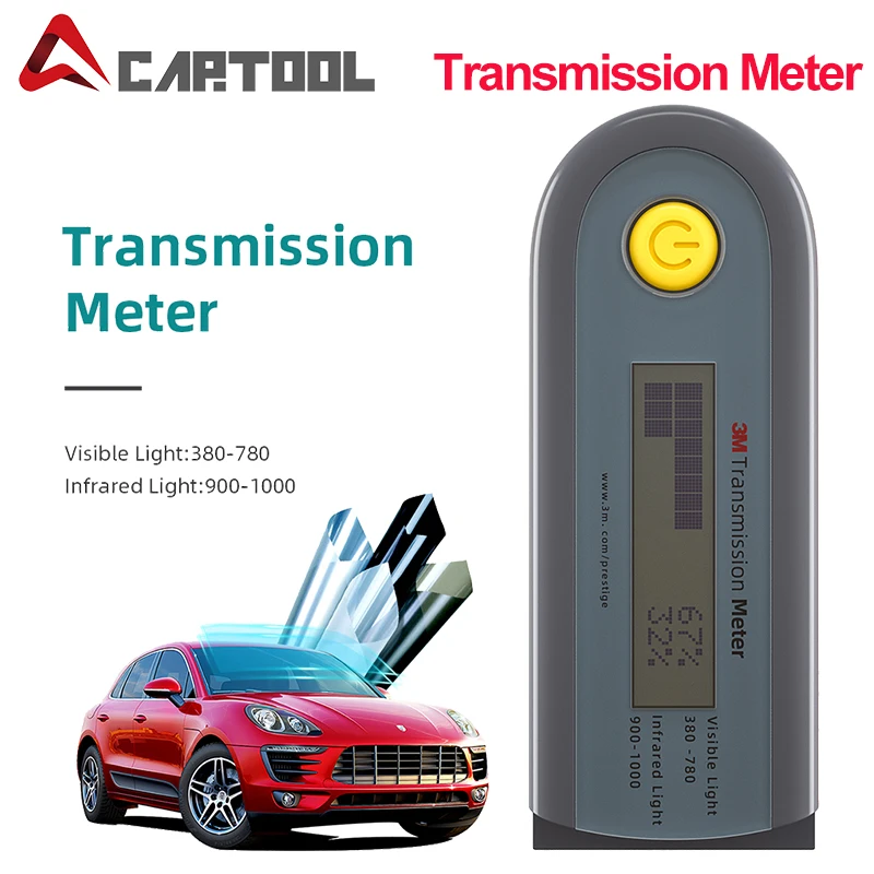 

Автомобильный измеритель на солнечной батарее obd2, тестер видимого инфракрасного барьера, прибор для проверки коэффициента пропускания све...