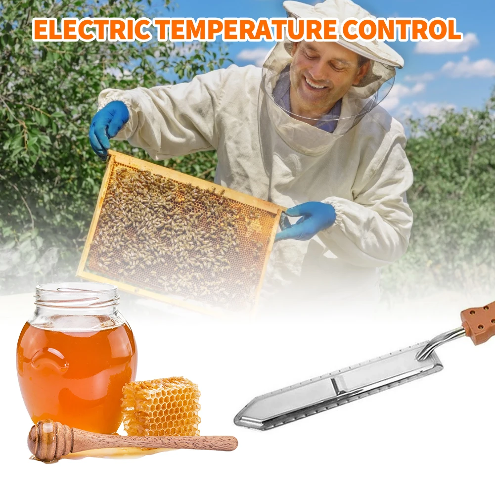 

Electric Bee Honey Knife Effective Beekeeping Equipment Automatic Heat Up QuicklyBeehive Extractor Handle Tool Beekeeper Power