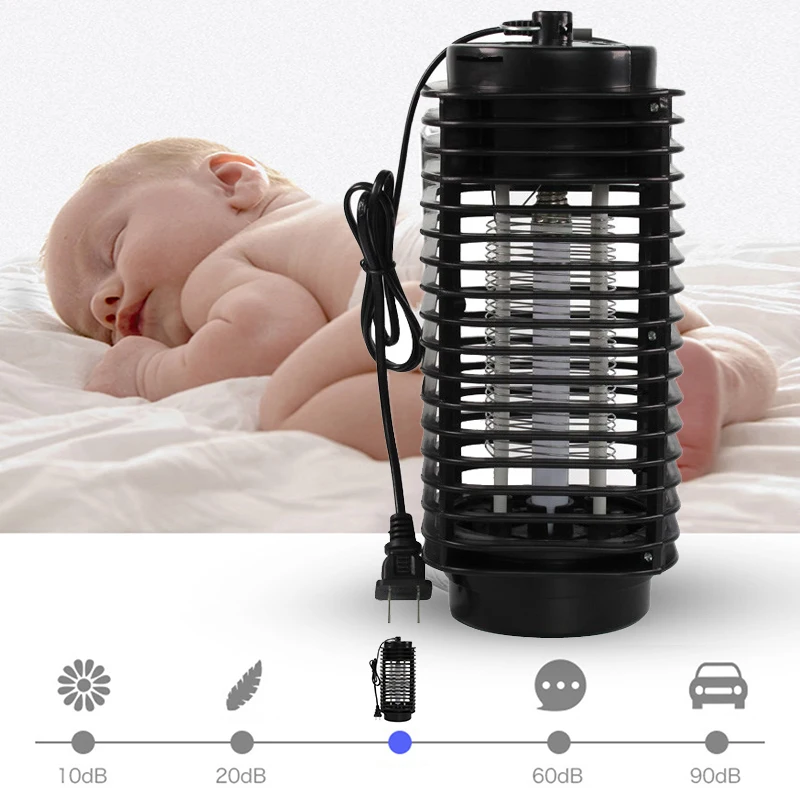 

Mosquito Killer Lamp LED Electric Bug Zapper Lamp Anti Mosquito Repeller EU/UK/US Plug Electronic Mosquito Trap Killer For Baby