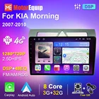 Автомагнитола для Kia Morning Picanto 2007-2010, автомагнитола на Android, мультимедийный видеопроигрыватель с GPS-навигацией, 2 Din