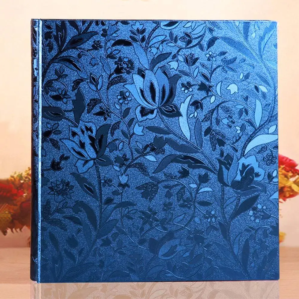 Фотоальбом 600 карманов 6 дюймовый чехол премиум класса с рамкой Обложка для