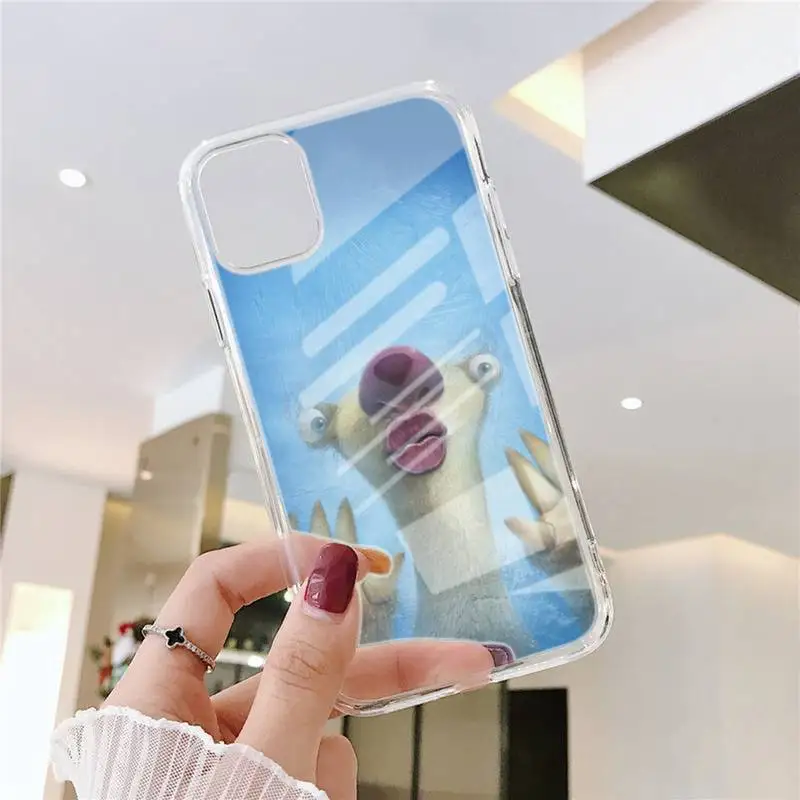 

Ice Age Phone Case Transparent Case For Iphone 6 6s 7 8 Plus XR X XS 11 12 Pro Max