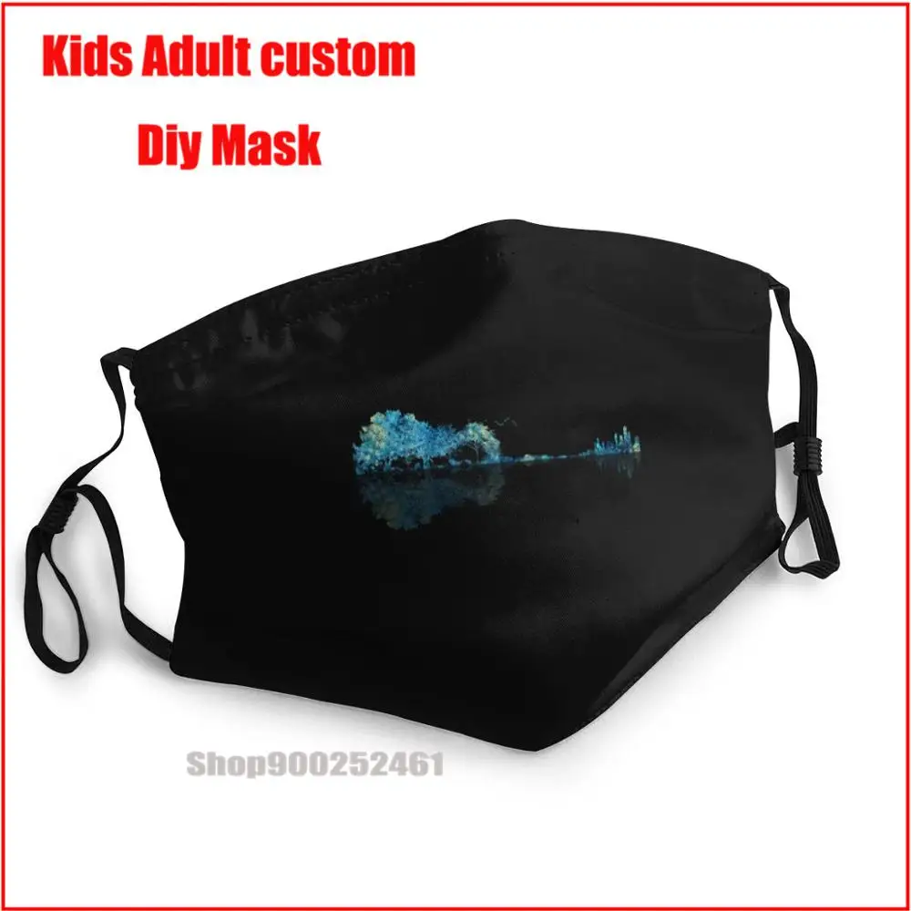 

Природа гитара Блюз DIY masque adulte lavable моющаяся многоразовая маска для лица маска для взрослых pm2.5 смешная pattem print grimace ghost