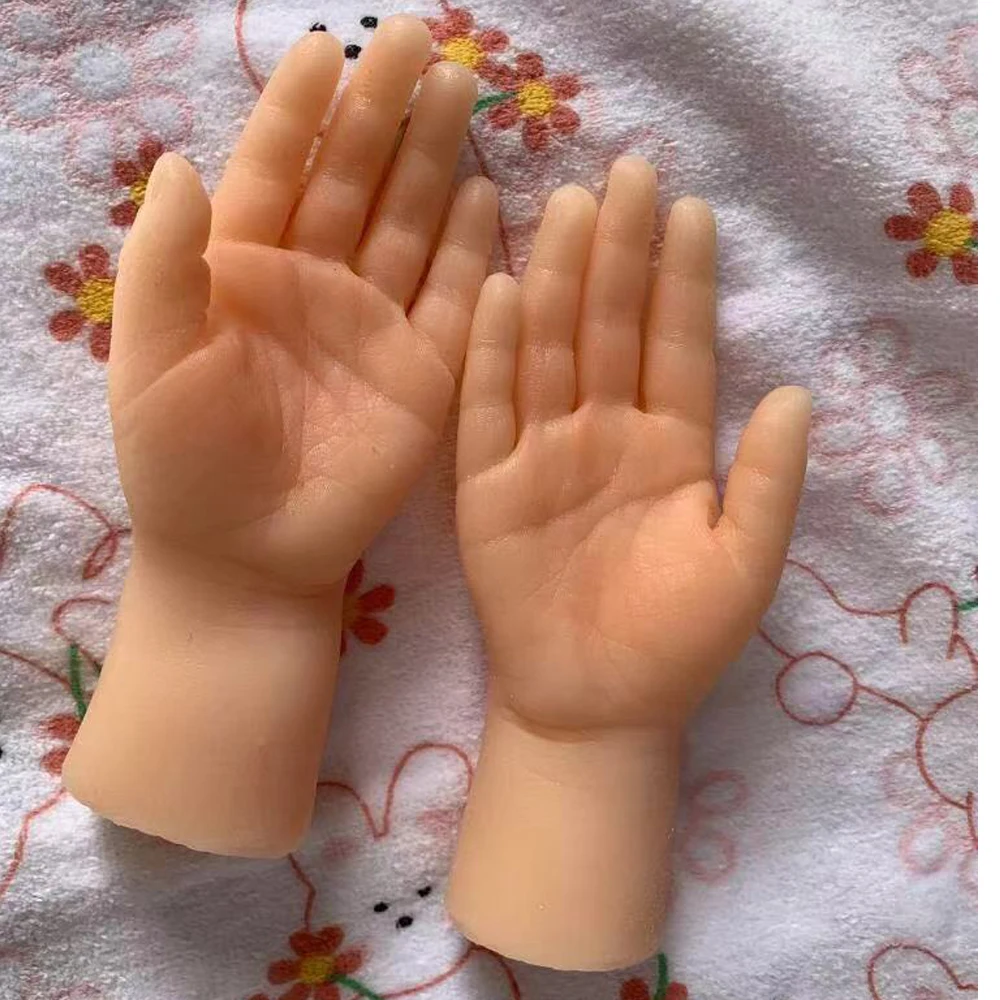 Миниатюрные реалистичные детские силиконовые кольца манекены размером 5 дюйма 1
